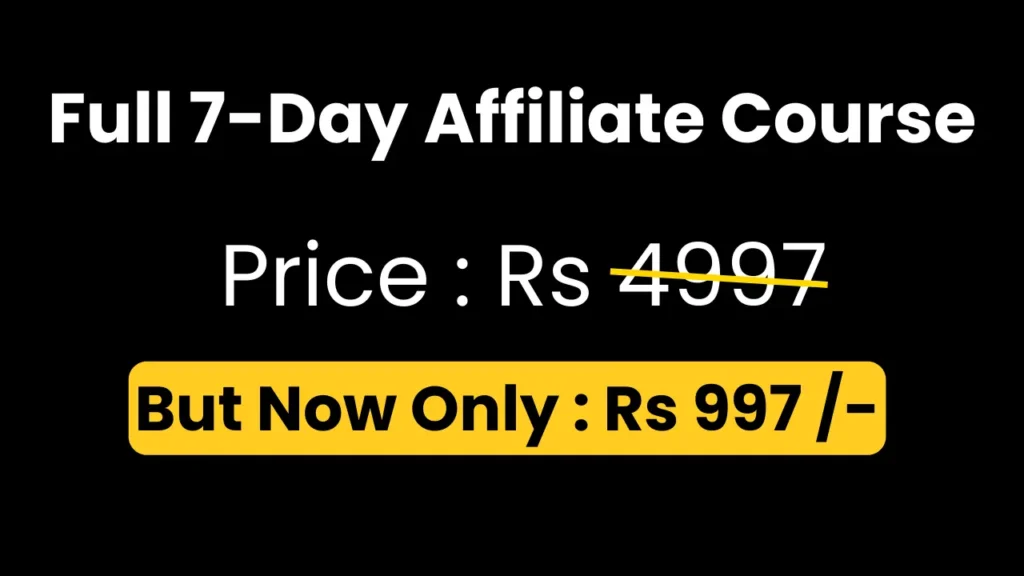 Affiliate Marketing Maastery Value Rs 2897 (25)